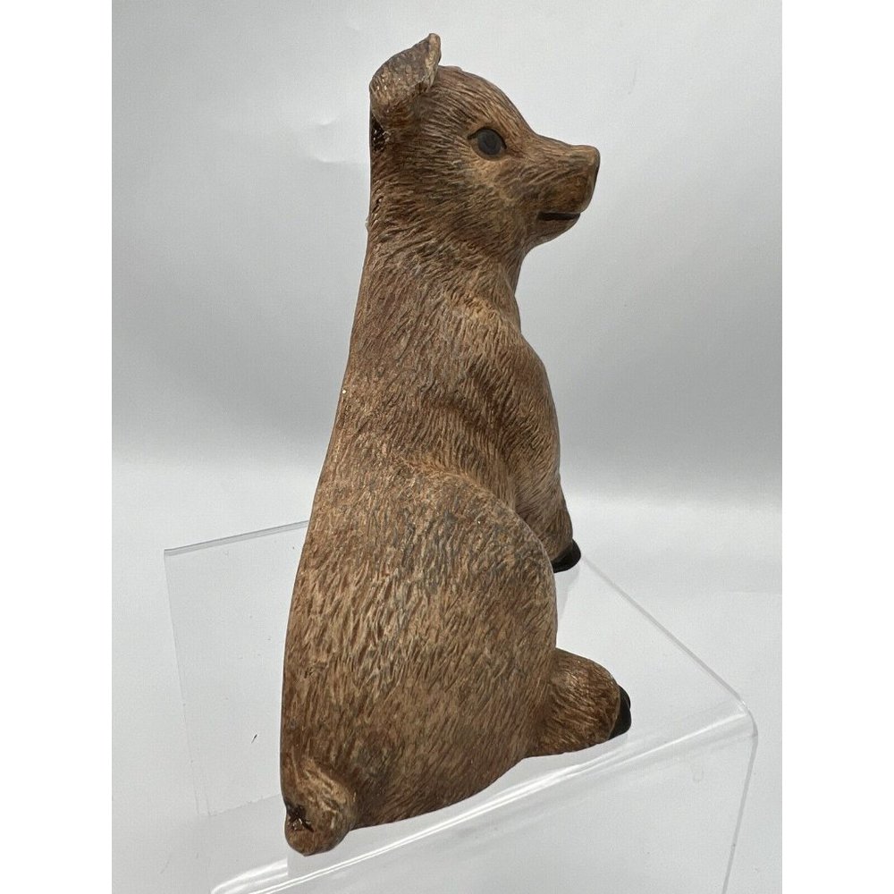 VTG Ceramic Pig Full Body Seated Or Wall Hanging Country Farm 5” Hand Made 1996 - Picture 5 of 12